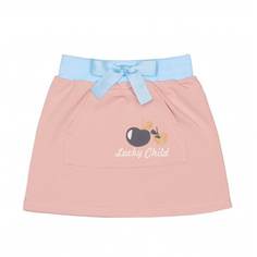 Юбка Lucky Child Осенний лес футер 80-86