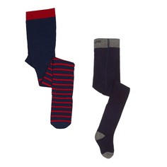 Колготки Lucky Child Больше пространства синие 2 шт 86-92