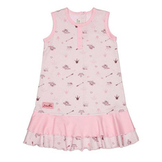 Платье Lucky Child Принцесса Сказки розовое 80-86