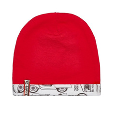 Шапка Lucky Child Лемур в Париже красная 47