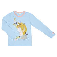 Футболка Lucky Child с длинным рукавом Осенний лес 80-86