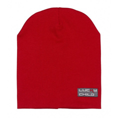 Шапка Lucky Child Больше пространства красная 48