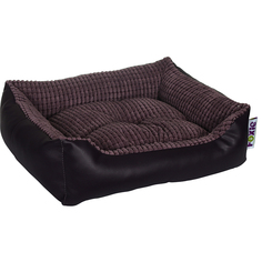 Лежак для животных Foxie Leather 70x60x23 см фиолетовый