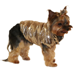 Куртка для собак YORIKI Бронза унисекс L 28 см