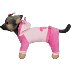 Комбинезон для собак DOGMODA Зайка велюровый 24 см