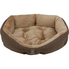Лежак для собак DOGMODA Шарм 2 (мех) 57x55x16 см