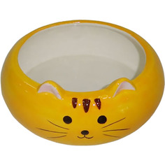 Миска для животных Foxie Kitten оранжевая 280 мл