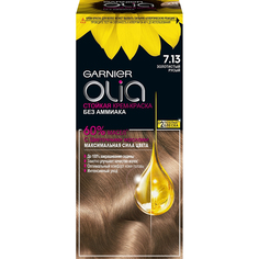 Краска для волос Garnier Olia 7.13 Золотистый русый 112 мл