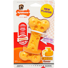 Игрушка для собак NYLABONE Косточка экстра жесткая с ароматом сыра М