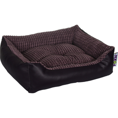 Лежак для животных Foxie Leather 52x41x10 см фиолетовый