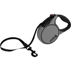 Рулетка для собак KONG Terrain L до 50 кг 5 м Серый