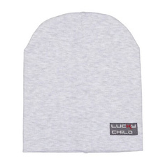 Шапка Lucky Child Больше пространства серая 52