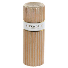 Свеча Riverdale venetian золотая 7х20см
