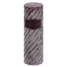 Свеча Riverdale swirl сиреневая 7.5х23см