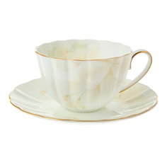 Чашка чайная Hatori style freydis Магнолия крем 300 мл