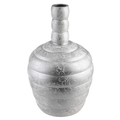Ваза 40cm silver /white patine Santos jarra