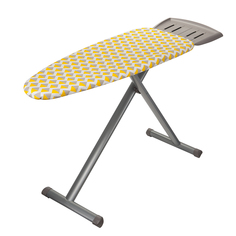 Доска гладильная 125x42 Colombo alluminia new yellow A300A10P