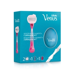 Venus SPA Breeze Подарочный Набор бритва с 1 сменной кассетой + расческа