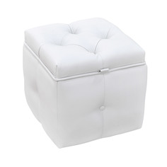 Пуф прис Vental kolibri white 430х435х435 мм