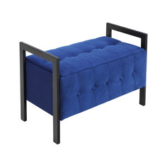 Пуф полли Vental kolibri blue 540х380х755 мм