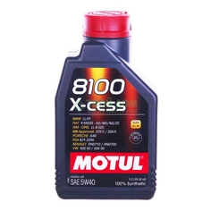 Моторное масло motul 5w40 8100 x-cess 1л