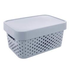 Коробка infinity перфорированная с крышкой 4.5л Curver 229117/04760-099-00