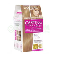 Краска L’Oreal Casting Creme Gloss 810 254 мл Перламутровый русый (А3124700) Loreal