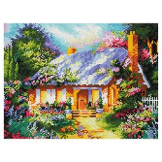 Алмазная мозаика Белоснежка Летняя усадьба