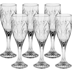 Набор рюмок для шампанского Bohemia Elise 180 мл 6 шт