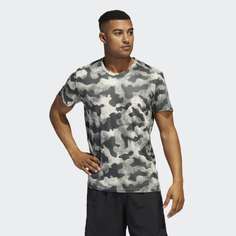 Футболка для бега Own the Run Urban Camo adidas Performance