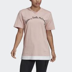 Футболка для фитнеса Logo adidas by Stella McCartney