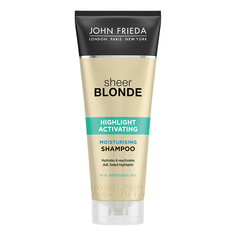 JOHN FRIEDA Увлажняющий активирующий шампунь для светлых волос SHEER BLONDE