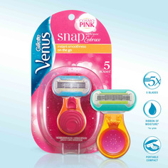 GILLETTE Компактная бритва с 1 сменной кассетой Venus Snap Embrace