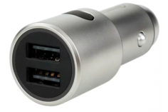 Автомобильное зарядное устройство Xiaomi Mi Car Charger QC 3.0 Silver