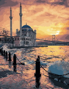 Картина по номерам Paintboy PK 33059 Вечерний залив 40*50
