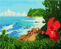 Картина по номерам Paintboy GX 28424 Каменистый берег 40*50