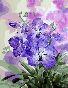 Картина по номерам Paintboy PK 33003 Нежный цветок 40*50 Эксклюзив