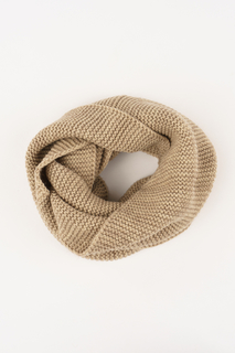 Шарф-снуд женский Elfrio RLS7829 бежевый