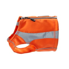Жилет Hurtta Polar vest Полярный светоотражающий оранжевый для собак (XXS, Оранжевый)