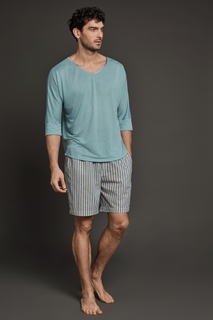 Шорты мужские Laete 61399 голубые XXL