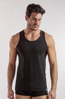 Майка мужская Enrico Coveri ET1102 черная 5