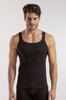 Майка мужская Enrico Coveri ET1105 черная 5