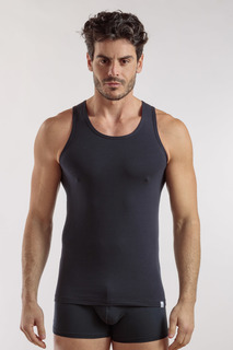 Майка мужская Enrico Coveri ET1002 синяя 4