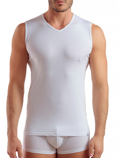 Майка мужская Enrico Coveri ET1003 белая 7