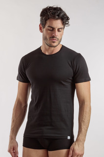 Футболка мужская Enrico Coveri ET1100 черная 5