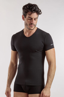 Футболка мужская Enrico Coveri ET1001 черная 6