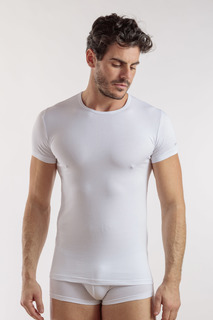 Футболка мужская Enrico Coveri ET1000 белая 6