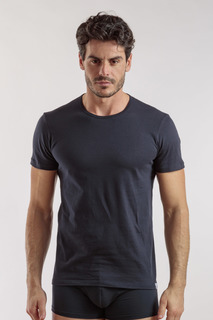 Футболка мужская Enrico Coveri ET1100 синяя 5