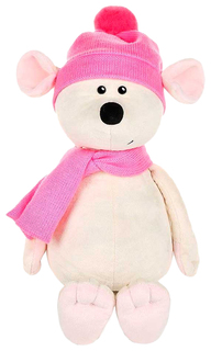 Мягкая игрушка "Мышка Мила в шапке и шарфе", 28 см Maxitoys