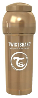 Детская бутылочка Twistshake Антиколиковая Pearl Copper 260 мл